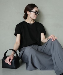 SOLAMONAT LARME（ソラモナラーム）の「ギザコットンTシャツ（Tシャツ/カットソー）」