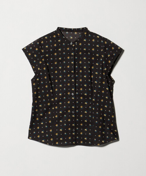 Steven Alan(スティーブンアラン)の「<Steven Alan>フレンチスリーブ ブラウス(シャツ/ブラウス・レディース・ブラック/ナチュラル/レッド・S/M)」の2枚目の写真
