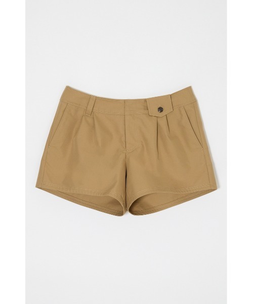 MOUSSY(マウジー)の「CHINO MICRO ショーツ(その他パンツ・レディース・ベージュ/ブラック・1/2)」の15枚目の写真