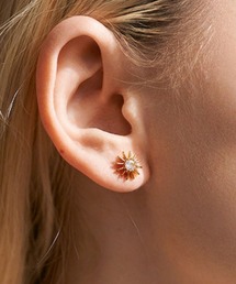 yu-ka | YU-KA:サンシャインモチーフピアス Sunshine motif earrings(ピアス(両耳用))