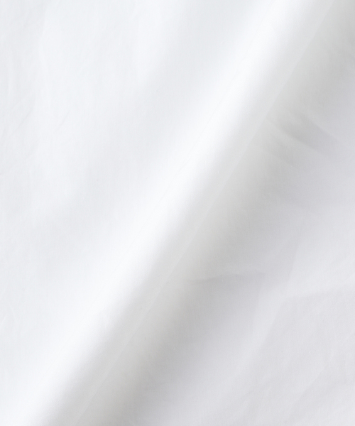 ATON(エイトン)の「ATON(エイトン) SUVIN BROAD WASHED HALF SLEEVE SHIR(シャツ/ブラウス・メンズ・ホワイト/ブルー系その他・4/6)」の5枚目の写真