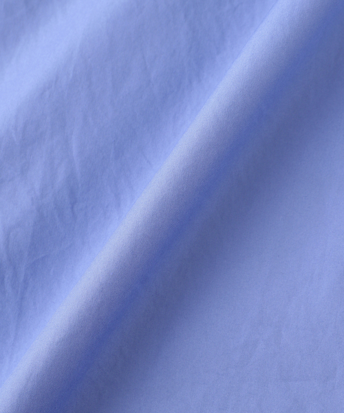 ATON(エイトン)の「ATON(エイトン) SUVIN BROAD WASHED HALF SLEEVE SHIR(シャツ/ブラウス・メンズ・ホワイト/ブルー系その他・4/6)」の6枚目の写真