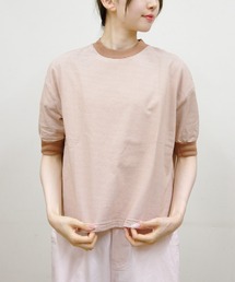MEYAME/メヤメ ボーダーハーフスリーブTEE BORDER HALF SLEEVE TEE