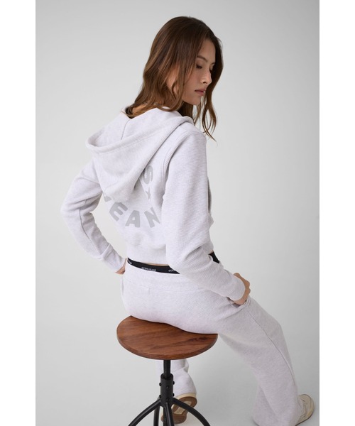GUESS JEANS Star Waffle Hoodie パーカー フーディー ジップアップ