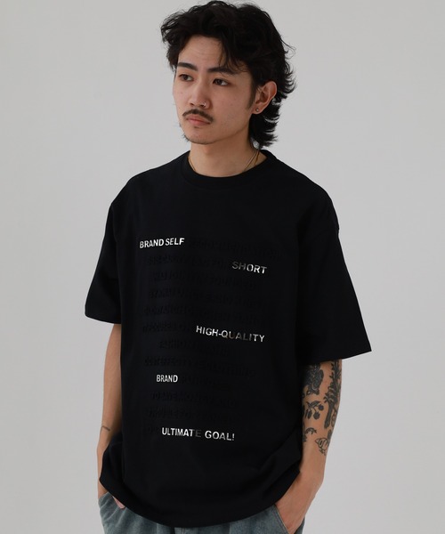 FUNALIVE(ファンアライブ)の「ABETTOR フロントエンボス長文ロゴ SS/T 半袖(Tシャツ/カットソー・メンズ・ピンク/ブラック/ホワイト・M/L)」の12枚目の写真