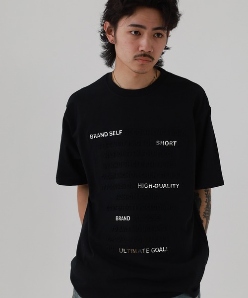 FUNALIVE(ファンアライブ)の「ABETTOR フロントエンボス長文ロゴ SS/T 半袖(Tシャツ/カットソー・メンズ・ピンク/ブラック/ホワイト・M/L)」の13枚目の写真