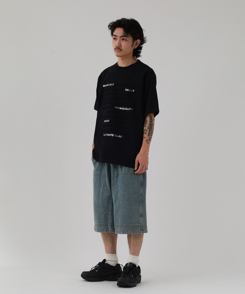 FUNALIVE(ファンアライブ)の「ABETTOR フロントエンボス長文ロゴ SS/T 半袖(Tシャツ/カットソー・メンズ・ピンク/ブラック/ホワイト・M/L)」の16枚目の写真