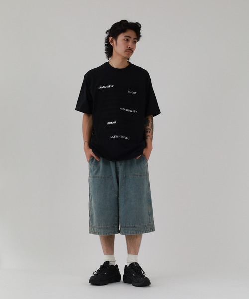 FUNALIVE(ファンアライブ)の「ABETTOR フロントエンボス長文ロゴ SS/T 半袖(Tシャツ/カットソー・メンズ・ピンク/ブラック/ホワイト・M/L)」の17枚目の写真