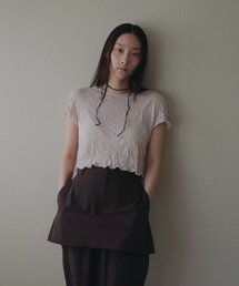 Sheer Border Knit（ニット/セーター）｜anuke（アンヌーク）の