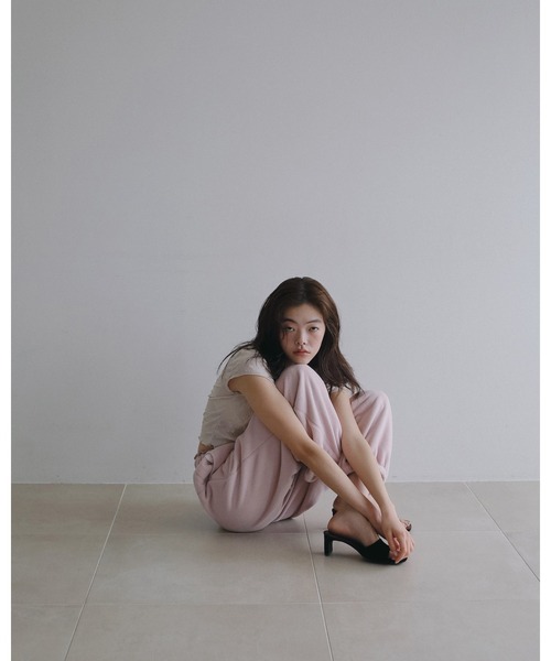 anuke(アンヌーク)の「Mellow Short Tops(Tシャツ/カットソー・レディース・ベビーピンク/ブラウン/ブルー系その他・FREE)」の7枚目の写真
