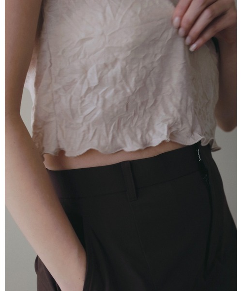 anuke(アンヌーク)の「Mellow Short Tops(Tシャツ/カットソー・レディース・ベビーピンク/ブラウン/ブルー系その他・FREE)」の18枚目の写真