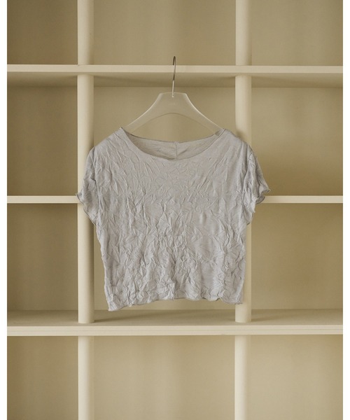 anuke(アンヌーク)の「Mellow Short Tops(Tシャツ/カットソー・レディース・ベビーピンク/ブラウン/ブルー系その他・FREE)」の12枚目の写真