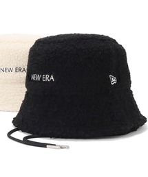 ファミリア　New Era ブラックバケットハット 首元ネット付き NEW ERA｜ニューエラのハット通販 - ZOZOTOWN