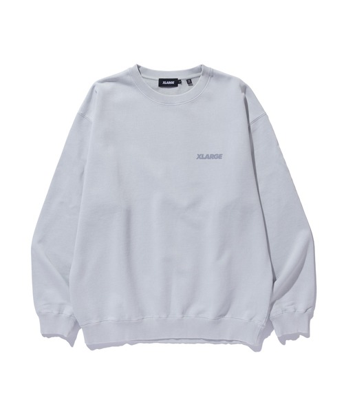 XLARGE（エクストララージ）の「WASHED BACKSIDE OG CREWNECK SWEATSHIRT（スウェット・メンズ・ブラック/ブルー/グレー/ブラウン・XL/L/M/S）」の8枚目の写真