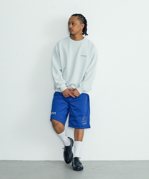 XLARGE（エクストララージ）の「WASHED BACKSIDE OG CREWNECK SWEATSHIRT（スウェット・メンズ・ブラック/ブルー/グレー/ブラウン・XL/L/M/S）」の15枚目の写真