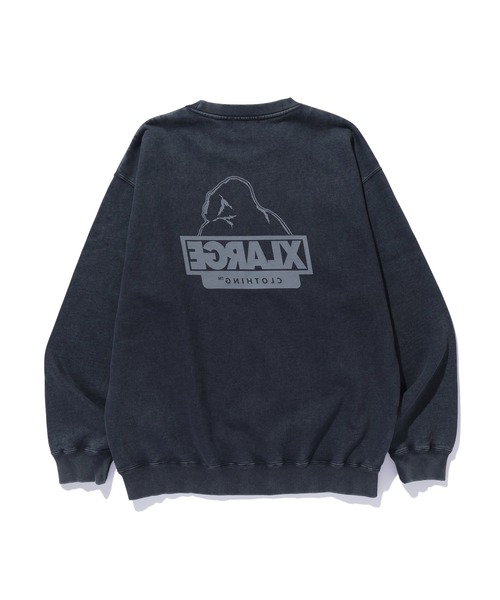 XLARGE（エクストララージ）の「WASHED BACKSIDE OG CREWNECK SWEATSHIRT（スウェット・メンズ・ブラック/ブルー/グレー/ブラウン・XL/L/M/S）」の21枚目の写真