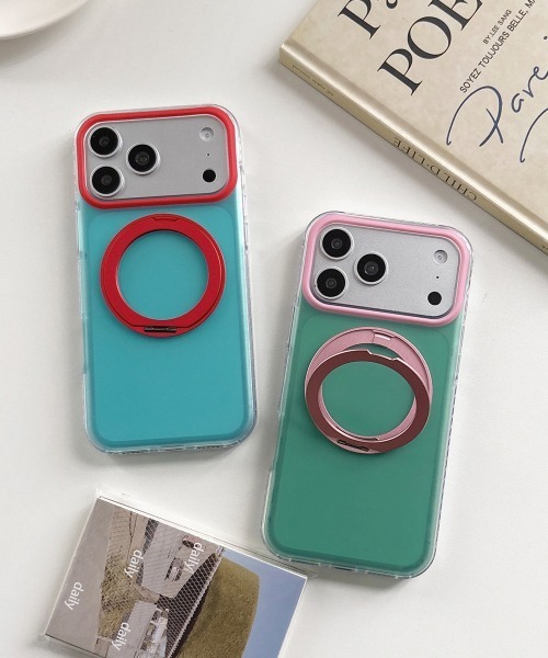 Fun & Daily(ファンアンドデイリー)の「Color Ring iPhone 16 17 Pro ProMax Case : アイフォンケース(スマホケース/カバー・レディース・ブルー系その他/ピンク/パープル/イエロー/ブルーグリーン/グリーン・iPhone 17 Pro Max/iPhone 17 Pro/iPhone 17/iPhone 16 Pro/iPhone 16/iPhone 16 Pro Max)」の11枚目の写真