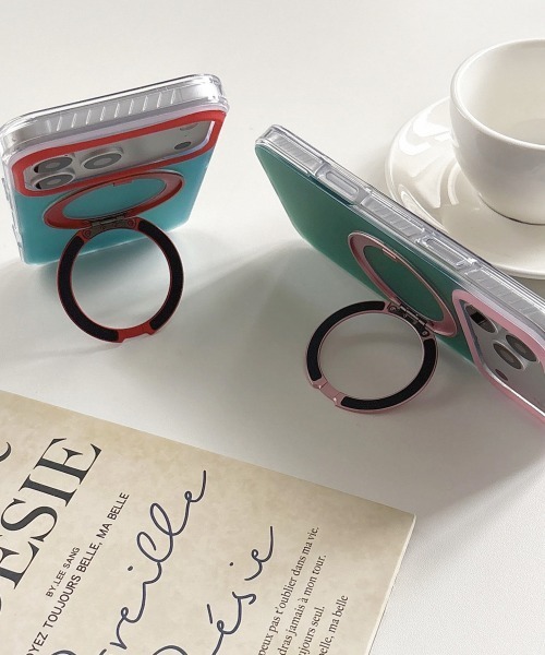 Fun & Daily(ファンアンドデイリー)の「Color Ring iPhone 16 17 Pro ProMax Case : アイフォンケース(スマホケース/カバー・レディース・ブルー系その他/ピンク/パープル/イエロー/ブルーグリーン/グリーン・iPhone 17 Pro Max/iPhone 17 Pro/iPhone 17/iPhone 16 Pro/iPhone 16/iPhone 16 Pro Max)」の12枚目の写真