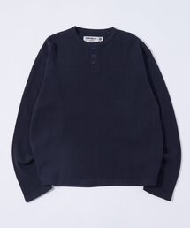 【Sourcream/UNISEX】ワッフルヘンリートップス[26AW]