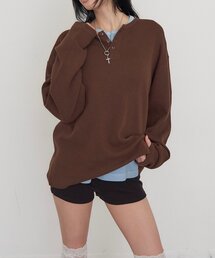 Sourcream | 【Sourcream/UNISEX】ワッフルヘンリートップス[26AW](Tシャツ/カットソー)