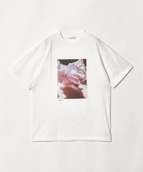 AEWEN MATOPH(イウエン マトフ)の「<Kei Sakakura for AEWEN MATOPH>フォトTシャツ Sweet pea vein(Tシャツ/カットソー・レディース・ホワイト/ブラック・FREE)」の2枚目の写真