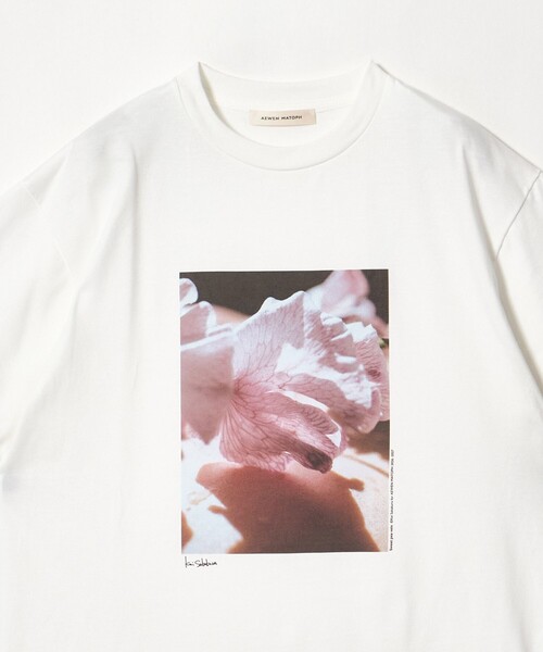 AEWEN MATOPH(イウエン マトフ)の「<Kei Sakakura for AEWEN MATOPH>フォトTシャツ Sweet pea vein(Tシャツ/カットソー・レディース・ホワイト/ブラック・FREE)」の21枚目の写真