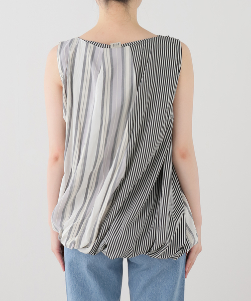 BASERANGE（ベースレンジ）の「【BASERANGE/ベースレンジ】BELLA TOP（シャツ/ブラウス・レディース・グレー・SMALL）」の11枚目の写真