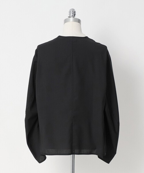 LOEFF(ロエフ)の「<LOEFF>トロピカルウール チャイナ ジャケット MENS(その他アウター・メンズ・ブラック・1/2)」の10枚目の写真