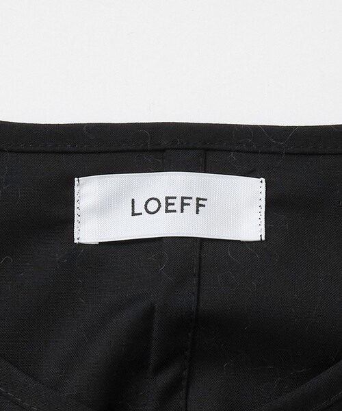 LOEFF(ロエフ)の「<LOEFF>トロピカルウール チャイナ ジャケット MENS(その他アウター・メンズ・ブラック・1/2)」の18枚目の写真