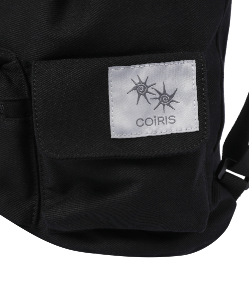 COIRIS(コイリス)の「バニアコットンバックパック(バックパック/リュック・レディース・ブラック・FREE)」の4枚目の写真