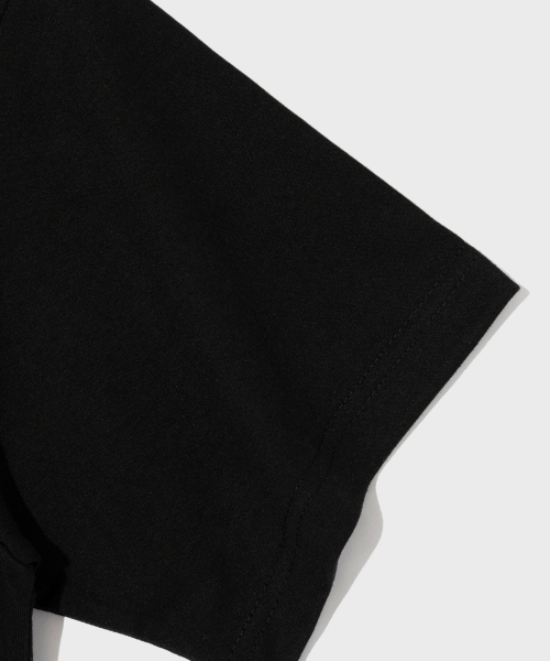 BERNI(ベルニ)の「ジェジュ ワット エム アイ 半袖Tシャツ (ブラック)(Tシャツ/カットソー・レディース・その他・SMALL/MEDIUM/LARGE/X-LARGE/2XL)」の4枚目の写真