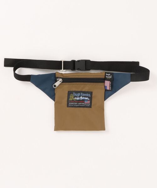 GOOD DEAL（グッドディール）の「Tough Traveler / タフトラベラー / CELL BELT vertical / ウエストポーチ（ボディバッグ/ウエストポーチ・レディース・ブラック/グリーン/Royal/タン/ベージュ系その他/グレー系その他/パープル/レッド・FREE）」の4枚目の写真