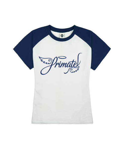 PRIMATE(プライメイト)の「BLISS レディース スリムフィット ラグラン 半袖Tシャツ 5 COLORS(Tシャツ/カットソー・レディース・ブラック/ワイン/ネイビー/グリーン/ミックスグレー・FREE)」の4枚目の写真