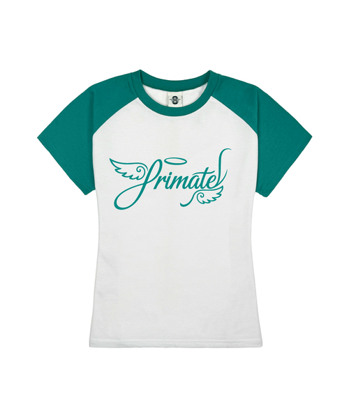 PRIMATE(プライメイト)の「BLISS レディース スリムフィット ラグラン 半袖Tシャツ 5 COLORS(Tシャツ/カットソー・レディース・ブラック/ワイン/ネイビー/グリーン/ミックスグレー・FREE)」の3枚目の写真