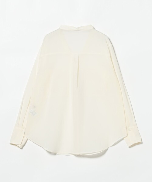 Demi-Luxe BEAMS(デミルクス ビームス)の「ダブルポケット ヒヨク シャツ(シャツ/ブラウス・レディース・オフホワイト/チャコールグレー・ONE SIZE)」の20枚目の写真