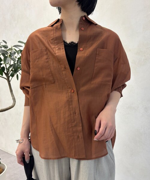 Jena espace merveilleux(ジェナ エスパスメルヴェイユ)の「レースキャミ(Tシャツ/カットソー・レディース・グレー/オフホワイト/ブラック・FREE)」の2枚目の写真