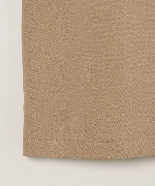 three dots(スリードッツ)の「ピマタイトゲージ ロングスリーブクルーネック(Tシャツ/カットソー・メンズ・ブラック/ホワイト系その他・SMALL/MEDIUM)」の6枚目の写真