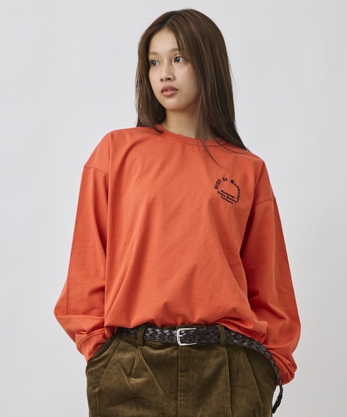 ムラサキスポーツ(ムラサキスポーツ)の「DEAR LAUREL/ディアローレル 長袖 Tシャツ ロンT バックプリント DL26F-2201(Tシャツ/カットソー・メンズ・オレンジ/ブラック/ホワイト・L/M/XL)」の20枚目の写真