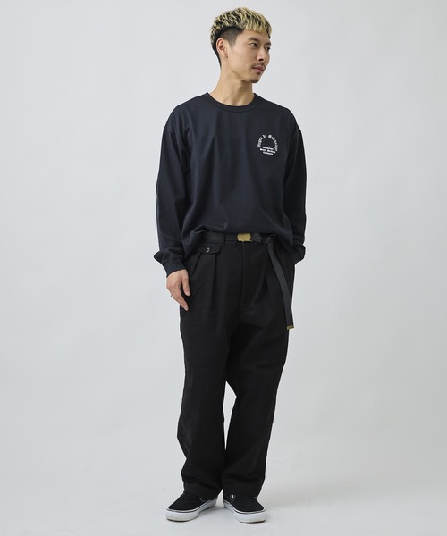 ムラサキスポーツ(ムラサキスポーツ)の「DEAR LAUREL/ディアローレル 長袖 Tシャツ ロンT バックプリント DL26F-2201(Tシャツ/カットソー・メンズ・オレンジ/ブラック/ホワイト・L/M/XL)」の12枚目の写真