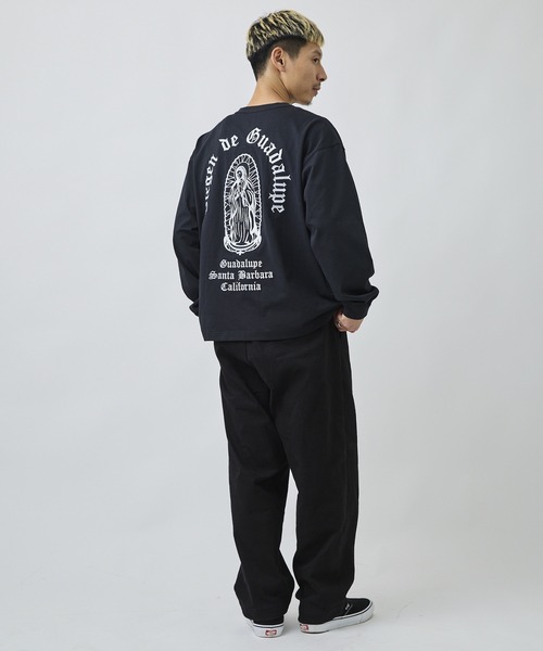 ムラサキスポーツ(ムラサキスポーツ)の「DEAR LAUREL/ディアローレル 長袖 Tシャツ ロンT バックプリント DL26F-2201(Tシャツ/カットソー・メンズ・オレンジ/ブラック/ホワイト・L/M/XL)」の14枚目の写真