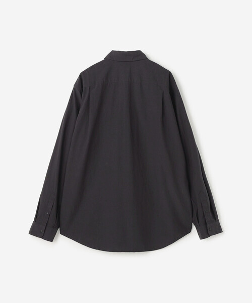 DANTON(ダントン)の「DANTON | タイプライター レギュラーカラー長袖シャツ MEN(シャツ/ブラウス・メンズ・ネイビー/グレイッシュベージュ・42/40/38)」の4枚目の写真