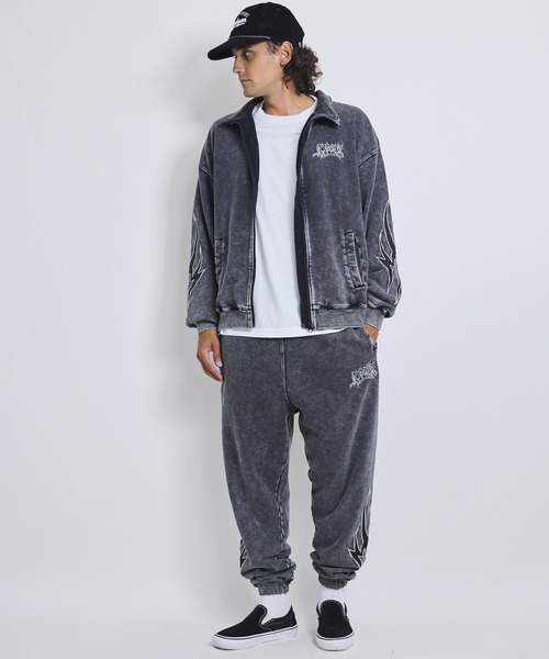 lost（ロスト）の「lost/ロスト ジップアップ スウェット LM6F-1104（スウェット・メンズ・ブラック/アッシュグレー・M/L/XL）」の8枚目の写真