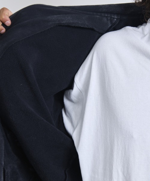 lost（ロスト）の「lost/ロスト ジップアップ スウェット LM6F-1104（スウェット・メンズ・ブラック/アッシュグレー・M/L/XL）」の12枚目の写真