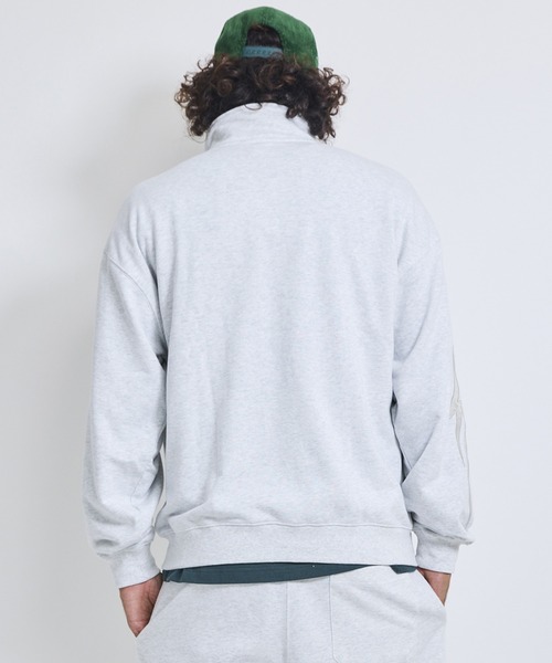 lost（ロスト）の「lost/ロスト ジップアップ スウェット LM6F-1104（スウェット・メンズ・ブラック/アッシュグレー・M/L/XL）」の16枚目の写真