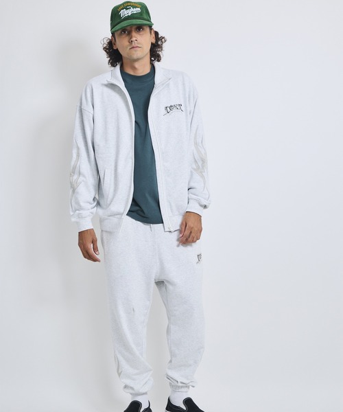 lost（ロスト）の「lost/ロスト ジップアップ スウェット LM6F-1104（スウェット・メンズ・ブラック/アッシュグレー・M/L/XL）」の17枚目の写真