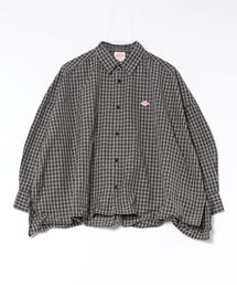 DANTON | DANTON | ナイロンタフタ レギュラーカラー長袖シャツ WOMEN(シャツ/ブラウス)