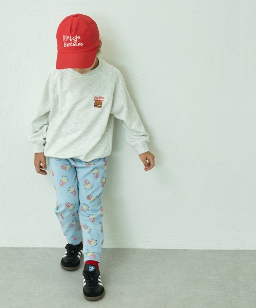 pairmanon(ペアマノン)の「【80-130cm】ストレッチ アソートレギンスパンツ(レギンス/スパッツ・キッズ・ブラウン/ホワイト系その他2/ベージュ/ホワイト系その他3/ホワイト系その他4/ライトパープル/ライトブルー/ベージュ系その他/ホワイト系その他/ブルー系その他/ブラウン系その他/ブラック系その他/ピンク・120/110/80/100/130/90)」の11枚目の写真
