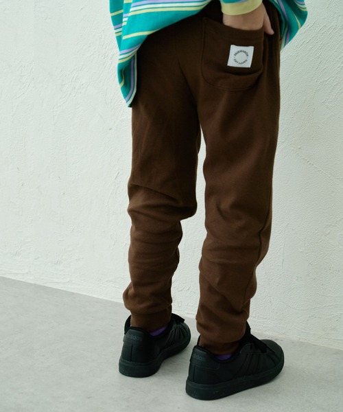 pairmanon(ペアマノン)の「【80-130cm】ストレッチ アソートレギンスパンツ(レギンス/スパッツ・キッズ・ブラウン/ホワイト系その他2/ベージュ/ホワイト系その他3/ホワイト系その他4/ライトパープル/ライトブルー/ベージュ系その他/ホワイト系その他/ブルー系その他/ブラウン系その他/ブラック系その他/ピンク・120/110/80/100/130/90)」の6枚目の写真