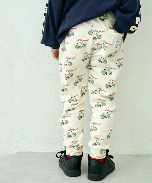 pairmanon(ペアマノン)の「【80-130cm】ストレッチ アソートレギンスパンツ(レギンス/スパッツ・キッズ・ブラウン/ホワイト系その他2/ベージュ/ホワイト系その他3/ホワイト系その他4/ライトパープル/ライトブルー/ベージュ系その他/ホワイト系その他/ブルー系その他/ブラウン系その他/ブラック系その他/ピンク・120/110/80/100/130/90)」の5枚目の写真
