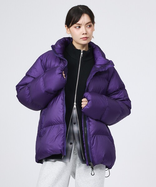 Pyrenex(ピレネックス)の「【PYRENEX / ピレネックス】HMY013 SHIFT RIPSTOP / シフト / スタンドカラーダウンジャケット / ユニセックス(ブルゾン・メンズ・パープル・S/M/L)」の1枚目の写真